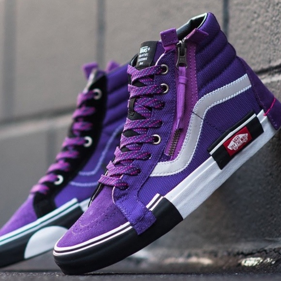 vans shoes violet